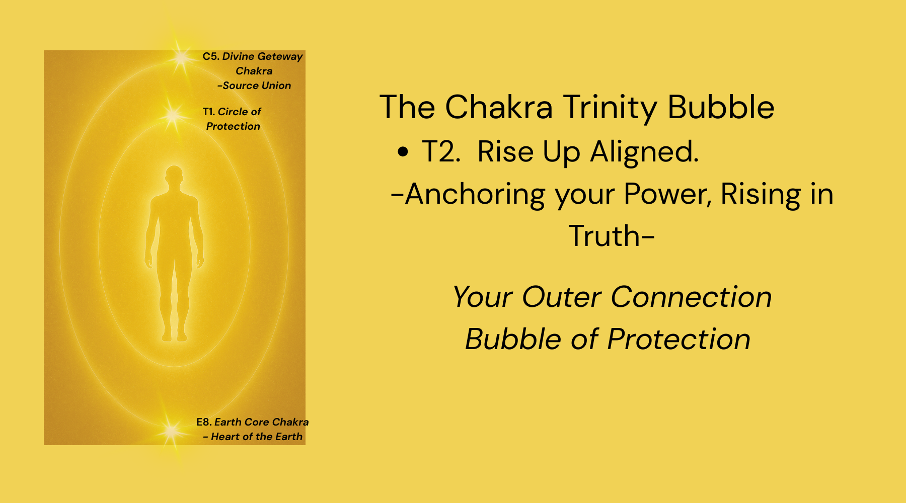 T2. Rise Up Aligned – Anchoring your Power, Rising in Truth.