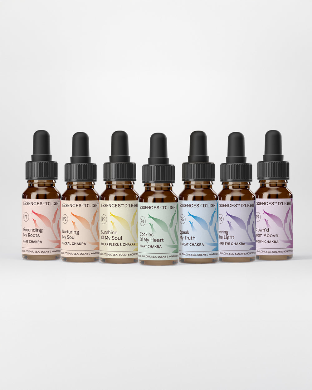 P1-P7. Primary Chakra Essence Range - The Foundations of Light