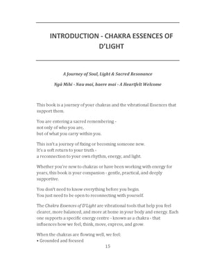 CB1 - Chakra Essences of D’Light (Paperback edition) - Awakening Wholeness Through Energy, Essence & Light